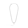 Polly's Pearl Pendant Necklace, Sterling Silver